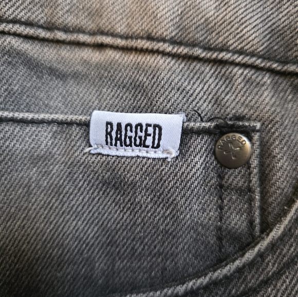 The Ragged Priest Sweeper Jeans Wide Leg Charcoal 28 - Picture 7 of 7